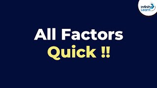 All Factors | Fun Math | Don't Memorise