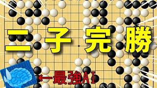 二子黒番として完璧な内容で勝利する中国トップ棋士【棋譜実況】