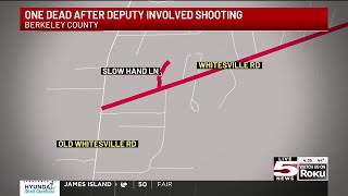 VIDEO: Berkeley County deputy-involved shooting kills suspect; SLED investigating