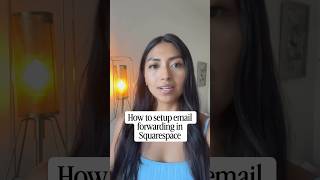 Here’s how to setup an email forward in #squarespace #squarespacetips #webdesign