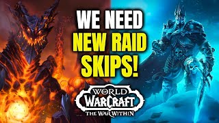 We Need New Raid Skips In WoW! WoW War Within | Mount Farming