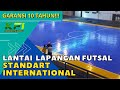 GARANSI 10 TAHUN..! Jenis Lantai Lapangan Futsal Standar Internasional KFI Sport, Tlp 0813-2000-8163