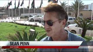 Raw Video: Sean Penn Visits Tripoli