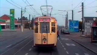 Führerstandsmitfahrten DGEG Straßenbahn und Metro Charleroi 21.03.1993