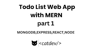 Build a Simple ToDo Web App with MERN Stack Tagalog Part 1 - Backend Tutorial for Absolute Beginners