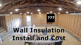 Dream 2 Car Garage Wall Insulation - Install and Cost