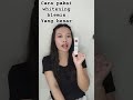 cara pakai whitening blemish youbuy whiteningcream whiteningblemish