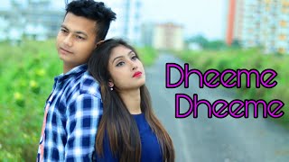 Dheeme Dheeme - Tony Kakkar | ft.Priyasmita And Ripon | Love Story | Love Sin