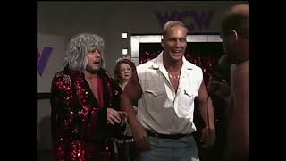 Flyin Brian Pillman and Stunning Steve Austin Mock Ric Flair and Arn Anderson’s Age in WCW Promo