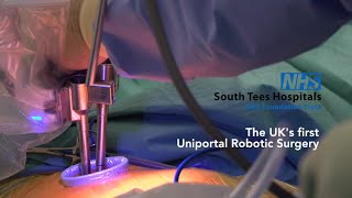 The UK's First Uniportal Robotic Surgery with Diego Gonzales Rivas