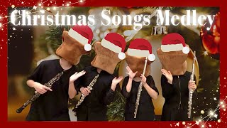 【パンが奏する】クリスマスソング・メドレー／Christmas Songs Medley【一発撮り】