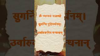 महामृत्युंजय मंत्र!! Mahamrityunjaya Mantra!! Shiv Maha Mantra!! #trending #status #shorts #viral