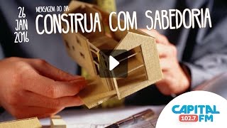 Mensagem para o dia melhor - Construa com Sabedoria