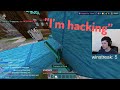 “I’m hacking”