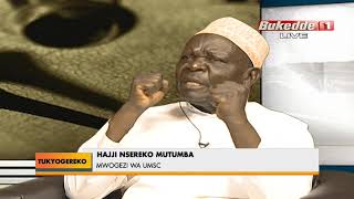 TUKYOGEREKO:Hajji Nsereko Mutumba nga mwogezi wa Uganda supreme council.