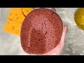 🤎🤎🤎NEW Sponges Rinse - Water + F. Softener (Last Rinse). #asmr #asmrwatersounds #satisfying