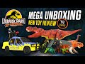 MEGA TOY UNBOXING: Mattel's New Jurassic Park '93 Classic Collection 4K Review / collectjurassic.com