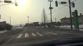 Takikawa city drive 1080p Hokkaido Prefectural Road Route776 from National Route12 to Route38,Japan