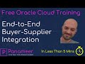 Buyer Supplier Integration using Oracle Cloud | 2023 | Free Oracle Cloud Training | Ep 0161