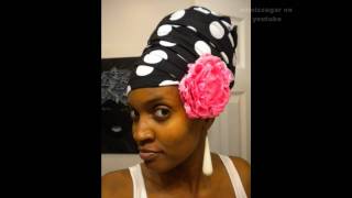 5-whoissugar's how to do a banging high head wrap! [HD]