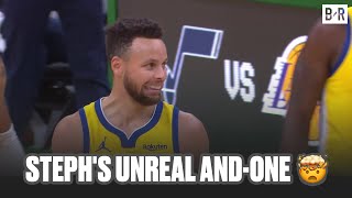 Steph Curry Hits Absurd And-One vs. Celtics