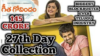 Geetha Govindam 27th Day Worldwide Box Office Collection | Vijay Devarakonda | 11th September 2018