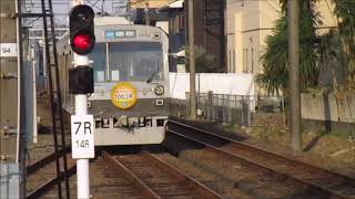 【ありがとう1003号車】静岡鉄道1000形1003編成　新清水ゆき　長沼発車　(‘18/3/15)