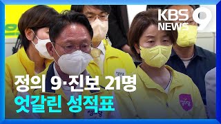 정의당 ‘벼랑 끝 위기’…‘21명 당선’ 진보당 약진 / KBS  2022.06.02.