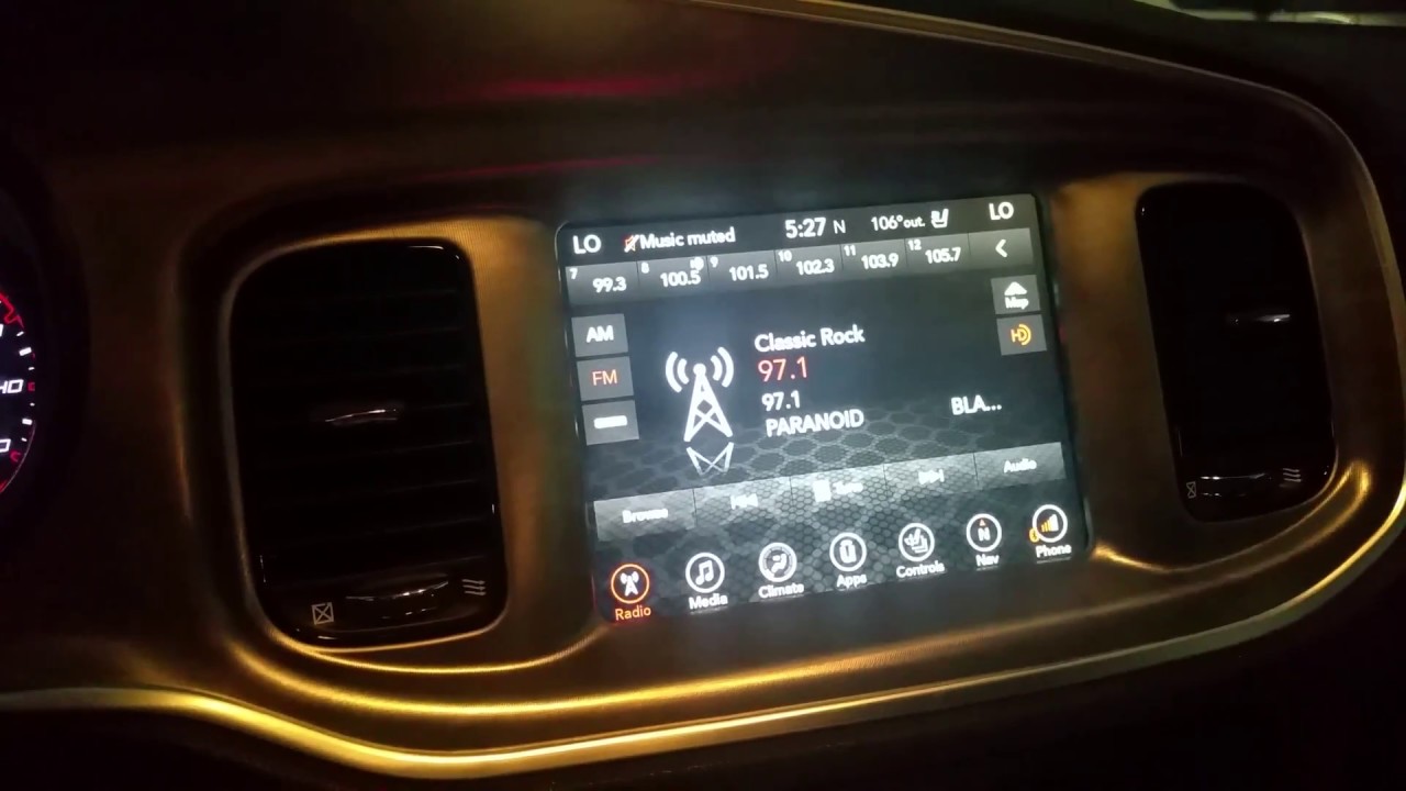 Dodge Charger Uconnect Upgrade