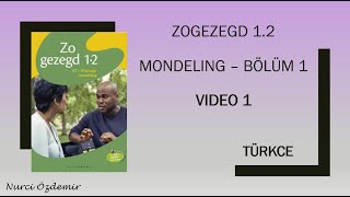 TÜRKCE - BÖLÜM 1-VIDEO 1 - #MONDELING 1.2  #HOLLANDACA ÖGRENIYORUM-Ik leer Nederlands- #ZOGEZEGD 1.2