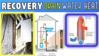 Showing How Does Power-Pipe Drain Water Heat Recovery Works ❓ Best Detailed Demonstration