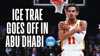 Trae Young Drops 31 PTS, 7 Threes in ONE HALF! | #NBAinAbuDhabi