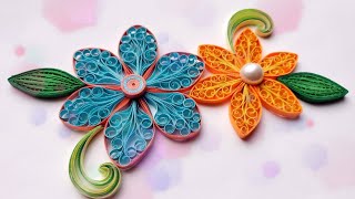 Royal flower - paper quilling