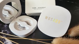 【C.C字幕】WOSADO 悦瞳磁吸式假睫毛 Magnetic False Lashes