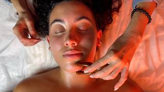 641 / 5.000ASMR on Real Person | Cuddles and Relaxing Facial Massage