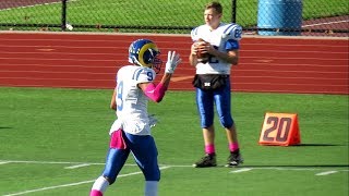 FOUR 4 Dufour - Jaquan Dufour scores FOUR Touchdowns for Rockville Rams