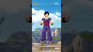 Fortnite SON GOHAN Charging Up Emotes. #shorts