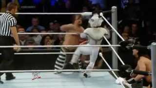 WWE Smackdown - 18/4/14 El Torito Vs Hornswoggle