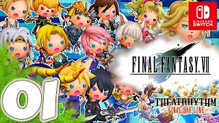 THEATRHYTHM FINAL BAR LINE [Switch] | Playthrough Part 1 (FF7) | No Commentary