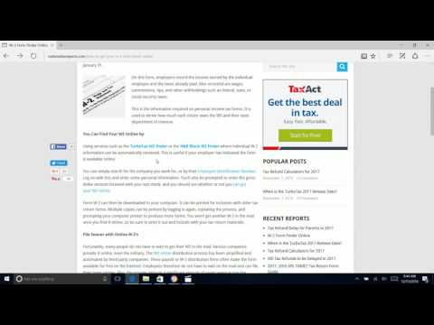 2017 W2 Form Finder Online 2017 W2 Form Finder Online