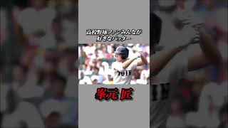 峯本匠選手 #甲子園 #野球#高校野球 #大阪桐蔭