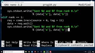EP09 - Python MPI4Py - Non blocking Communication