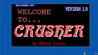 The Crusher gameplay (PC Game, 1991)