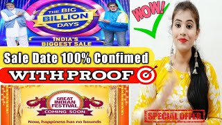 Flipkart Big Billion Days / Amazon Great Indian Festival Sales 2020 | 100% Confirmed Date with Proof