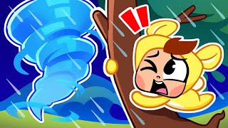 🌊Learns Weather and Natural Disasters 🌪️ Safety Rules For Kids 🌧️