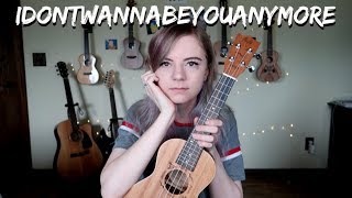 idontwannabeyouanymore - billie eilish (ukulele cover)