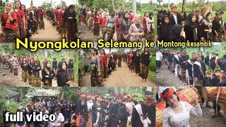 Adat sasak Lombok Nyongkolan Selemang ke Montong kesambik