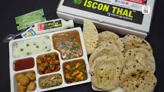 Gujarati thali - Iscon Thal Corporatepack 16 9