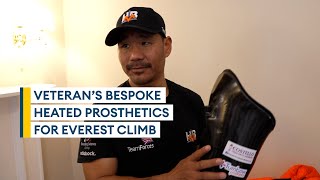 Double amputee Gurkha veteran's unique prosthetics for Everest attempt