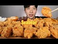 kompilasi asmr mukbang ayam goreng korea renyah dengan saus kenikmatan.